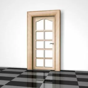 House Glazed Door Design 3d model