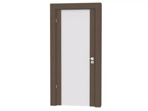 Modern Glazed Glass Door 3d model Modern Glazed Glass Door 3d model