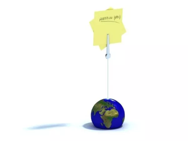 Modern Table Globe 3d model