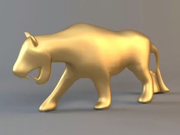 Snow Leopard Monster 3d model