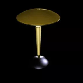 Home Gold Desk Lamp 3d model