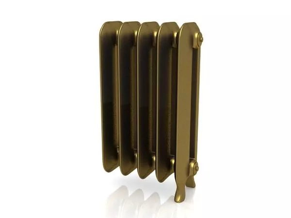 Home Gold Radiator 3d model Home Gold Radiator 3d model