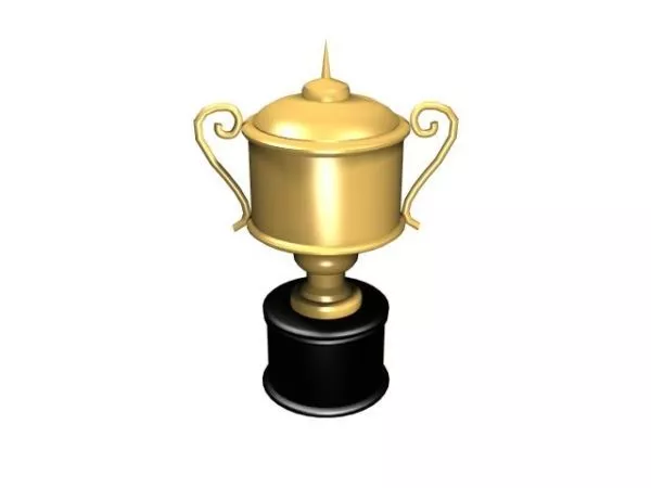 Trophy Golden 3d model