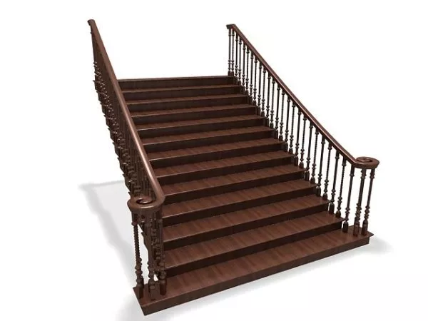 L Stair 3d model