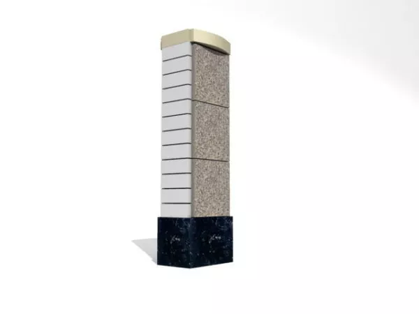 Classic Ionic Column 3d model