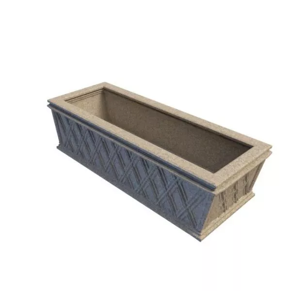 Garden Granite Stone Planter 3d model Garden Granite Stone Planter 3d model