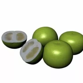 Grapefruit 3d model