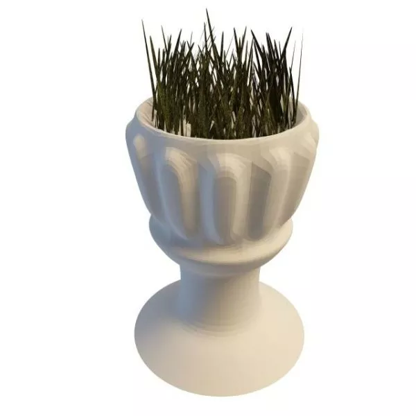 Square Of Grass Generator Modular 3d model