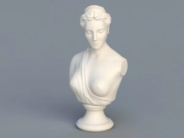 Sculpture Arnold Head 3d model