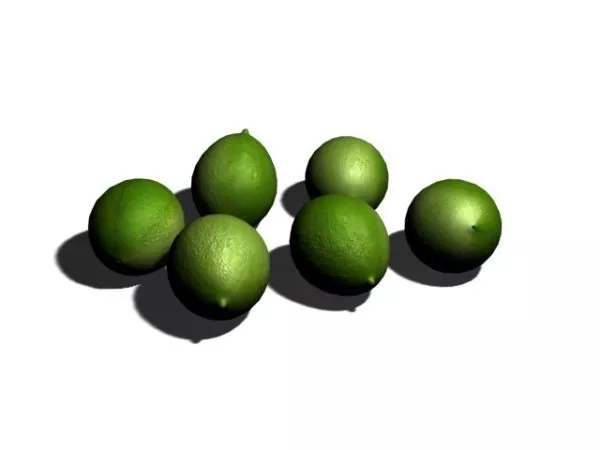 Split Avocado 3d model