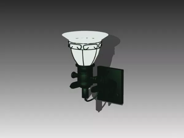Furniture Metal Wall Lamp 3d model Furniture Metal Wall Lamp 3d model