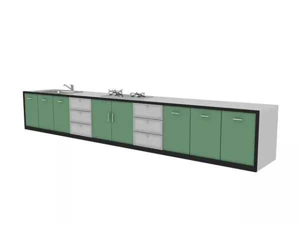 Siemens Gas Stove Three Stoves 3d model