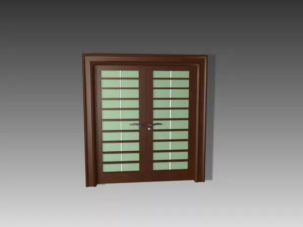 Home Grille Glass Doors Furniture 3d model Home Grille Glass Doors Furniture 3d model