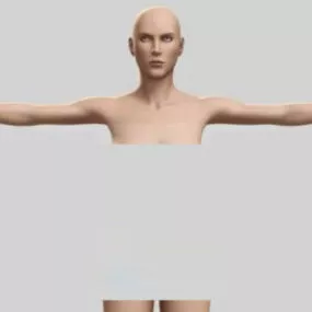 Grown-up Women 3d model