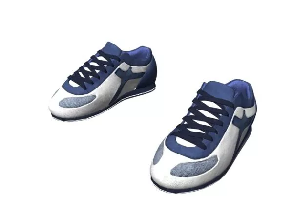 Gym Men Shoes 3d model Gym Men Shoes 3d model