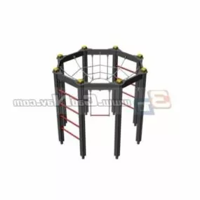 Gymnastic Complex Equipment 3d model
