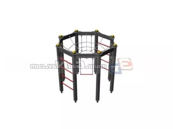 Gymnastic Complex Equipment 3d model Gymnastic Complex Equipment 3d model