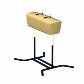Gymnastic Pommel Horse Equipment 3d model