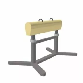 Gymnastics Horse Equipment 3d model