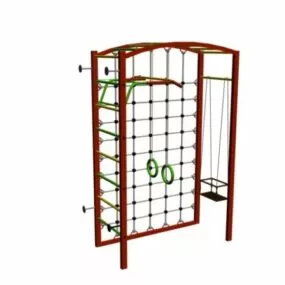 Fitness Gymnastics Ladder 3d model
