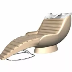 Beauty Salon Backwash Chair 3d model