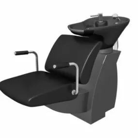 Beauty Salon Hair Salon Shampoo Chair 3d model