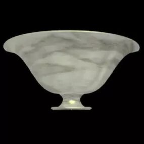 Half Bowl Shape Wall Sconce Lighting 3d model