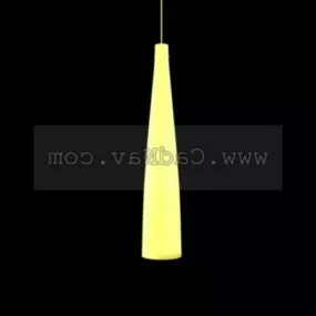 Half Pendant Style Lamp Design 3d model