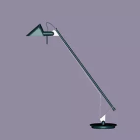 Study Room Halogen Desk Lamp 3d model