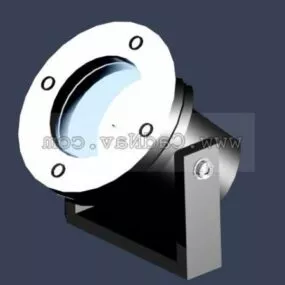 Design Halogen Spotlight 3d model
