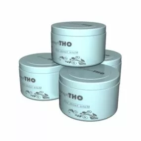Cosmetic Hand Cream Box 3d model