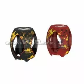 Furniture Hand Painted Garden Stool 3d model