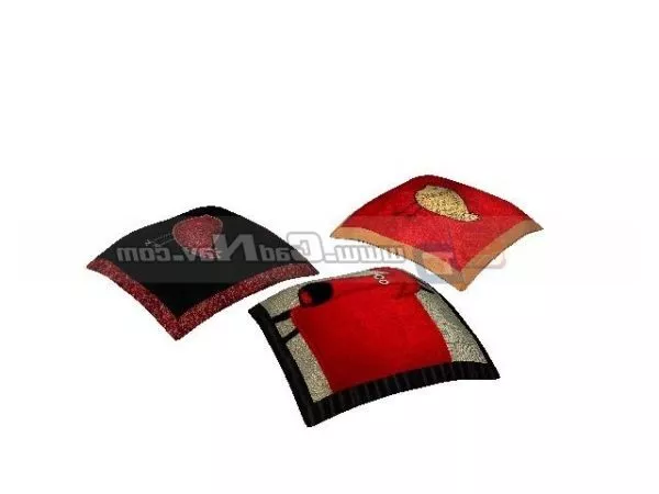 Pillow Strip Pattern 3d model