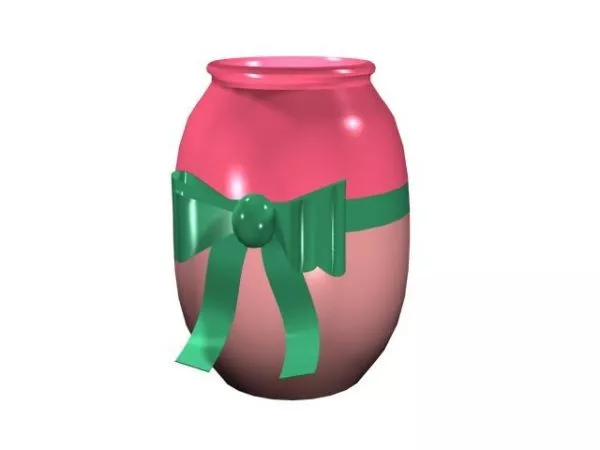 Dual Thermos Bottle 3d model