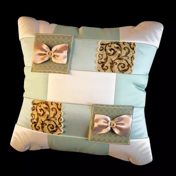 Bag Pillow Fabric 3d model
