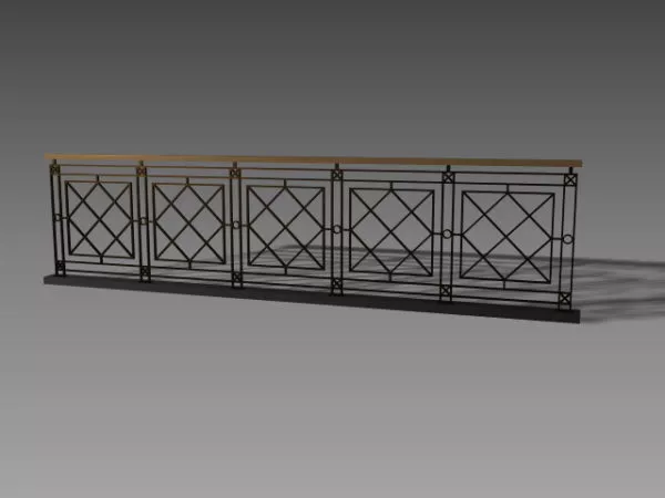 Staircase Handrail Design Vintage Style 3d model Staircase Handrail Design Vintage Style 3d model