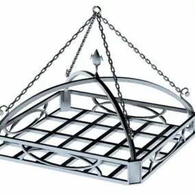 Building Hanging Cutlery Rack 3d model