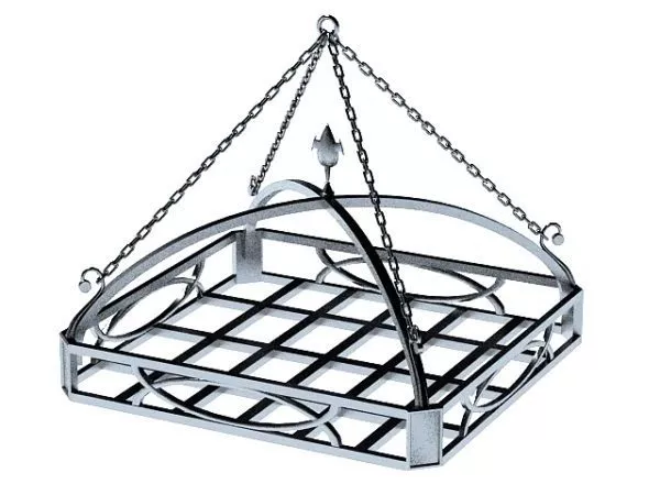 Building Hanging Cutlery Rack 3d model Building Hanging Cutlery Rack 3d model