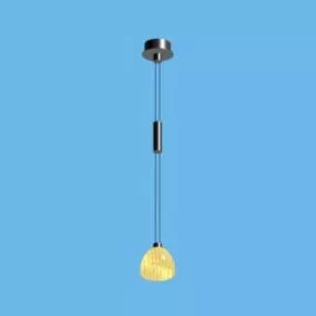 Home Hanging Line Lamp 3d model