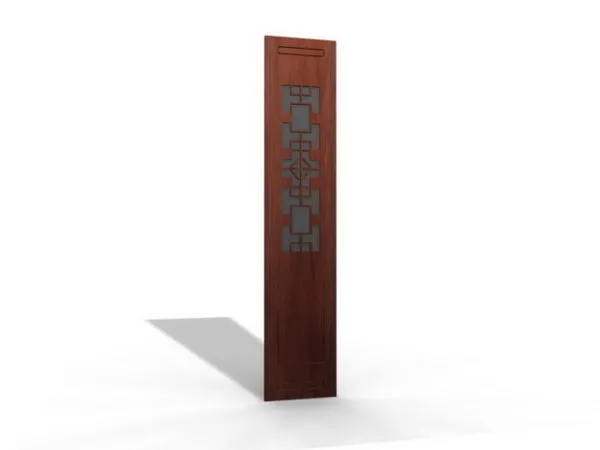 Screen Partition Square Pattern 3d model