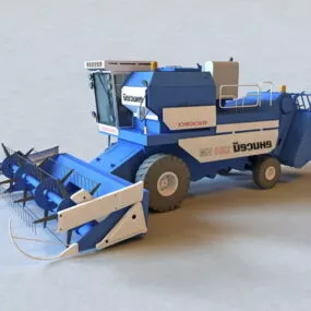 Industrial Harvesting Machine 3d model
