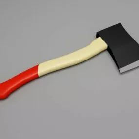 Household Tool Hatchet Axe 3d model