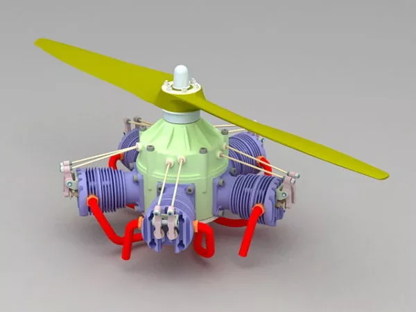 Apache Ah64 Helicopter 3d model