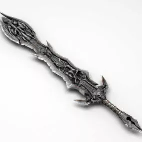 Weapon Hell Sword 3d model