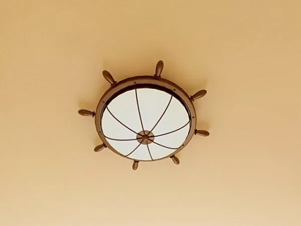 Helm Ceiling Light Fixture 3d model Helm Ceiling Light Fixture 3d model