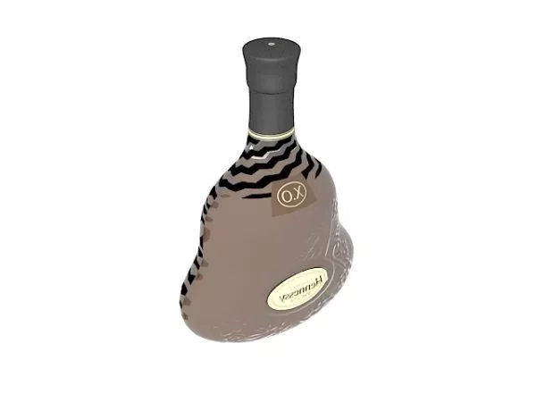 Hennessy Xo Wine Glass 3d model Hennessy Xo Wine Glass 3d model