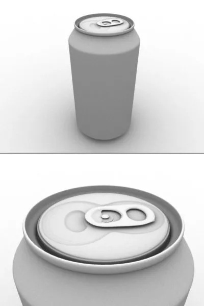 Soda Pop Can 3d model Soda Pop Can 3d model