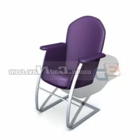 Office High Back Armchair Furniture 3d model