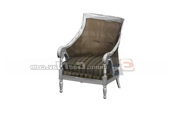 Furniture High Back Leisure Chair 3d model Furniture High Back Leisure Chair 3d model