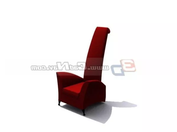 High Back Style Cinema Theater Chair 3d model High Back Style Cinema Theater Chair 3d model